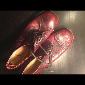 Rare leather shoes